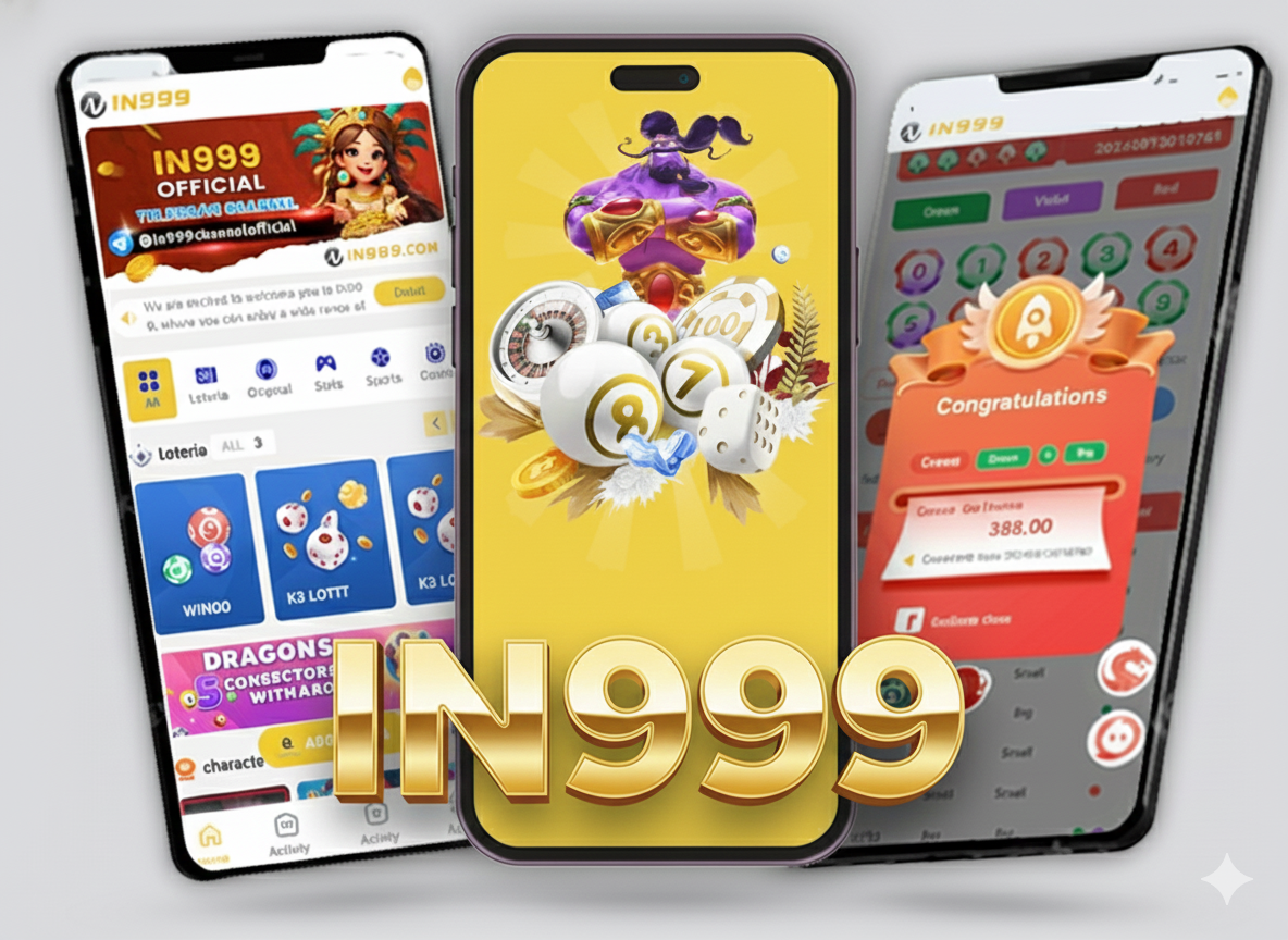 IN999 game login dashboard and colour prediction game